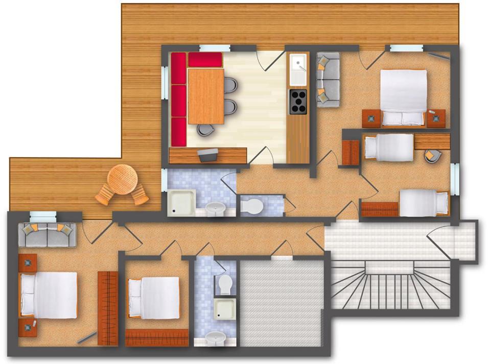 Landhaus Alpenjaeger ハインツェンベルク 部屋 写真
